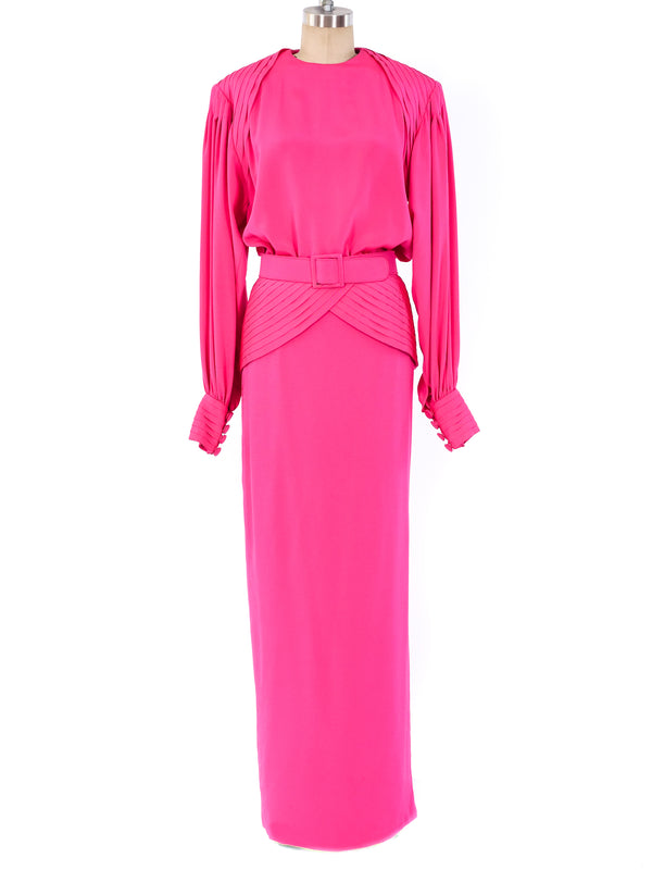 Galanos Reversible Skirt Ensemble Suit arcadeshops.com