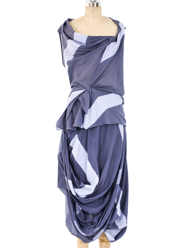 Vivienne Westwood Anglomania Draped Skirt Ensemble Suit arcadeshops.com