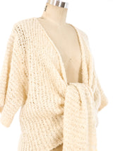 Krizia Mohair Wrap Sweater Jacket arcadeshops.com