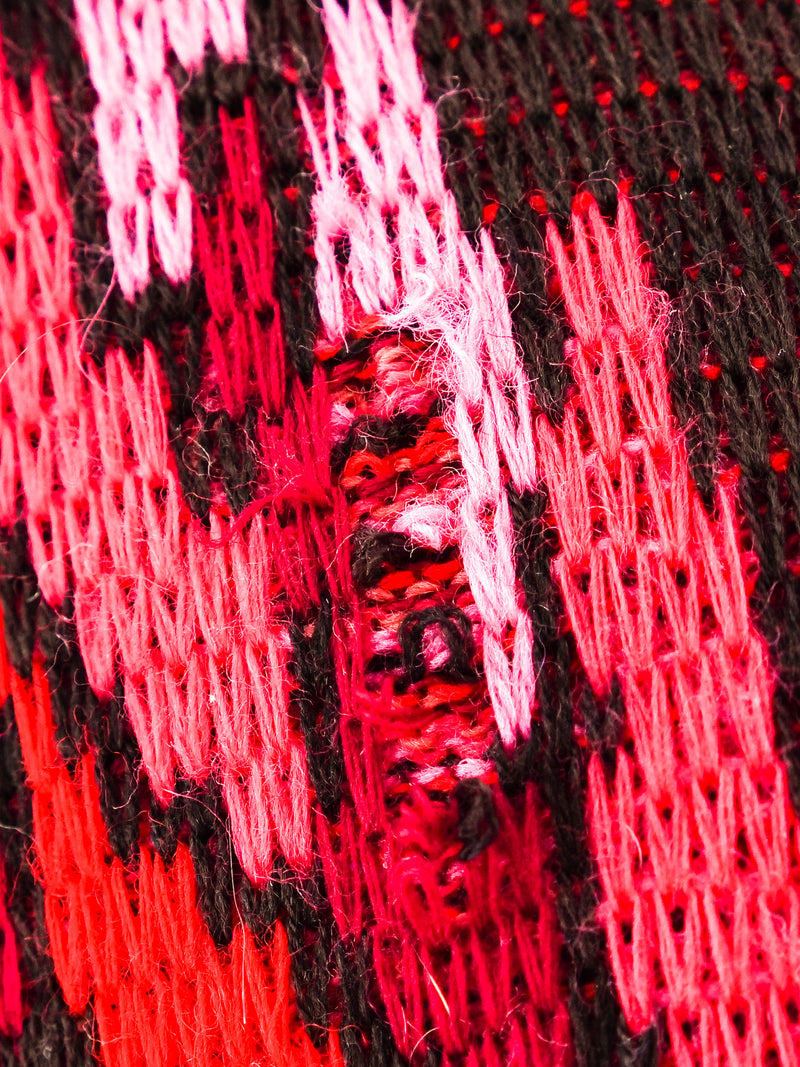 Yves Saint Laurent Intarsia Knit Hooded Jacket Jacket arcadeshops.com