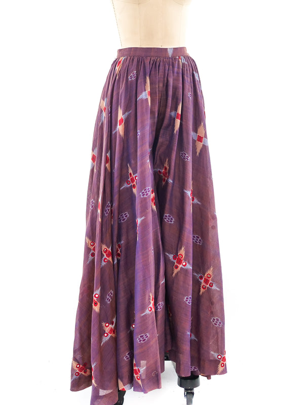 1970's Ikat Palazzo Pants Bottom arcadeshops.com