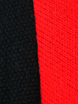 Valentino Red and Black Alpaca Cape Outerwear arcadeshops.com
