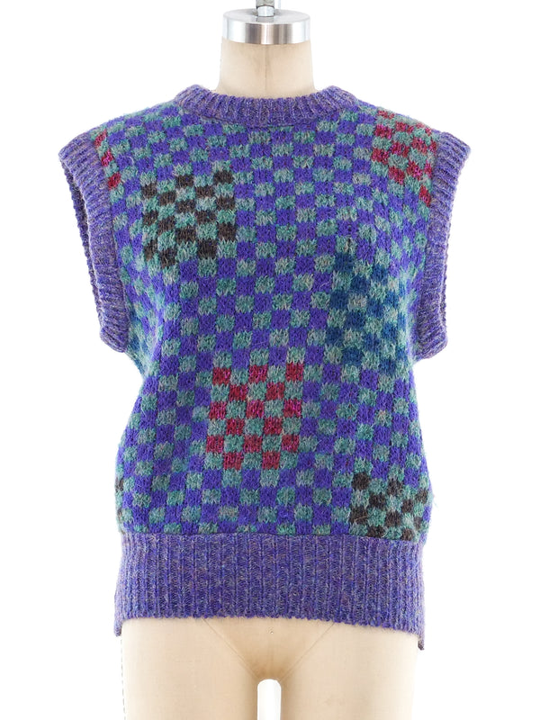 Missoni Checkerboard Knit Jacket Ensemble Suit arcadeshops.com