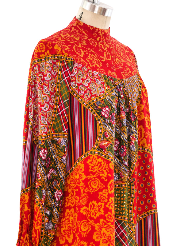 Christian Dior Mixed Print Smock Dress Dress arcadeshops.com