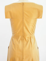 Chanel Leather Mini Dress Dress arcadeshops.com