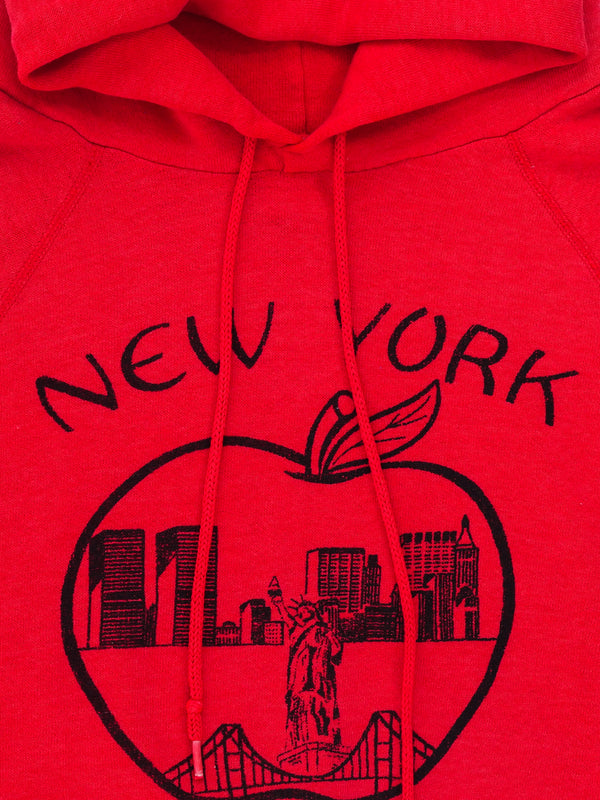 New York "Big Apple" Hooded Sweatshirt T-shirt arcadeshops.com