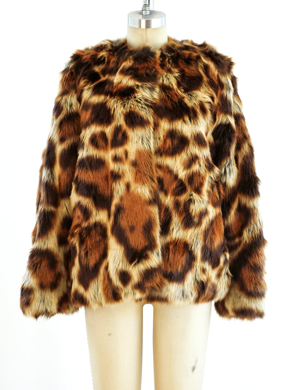 Dries Van Noten Faux Fur Jacket Jacket arcadeshops.com