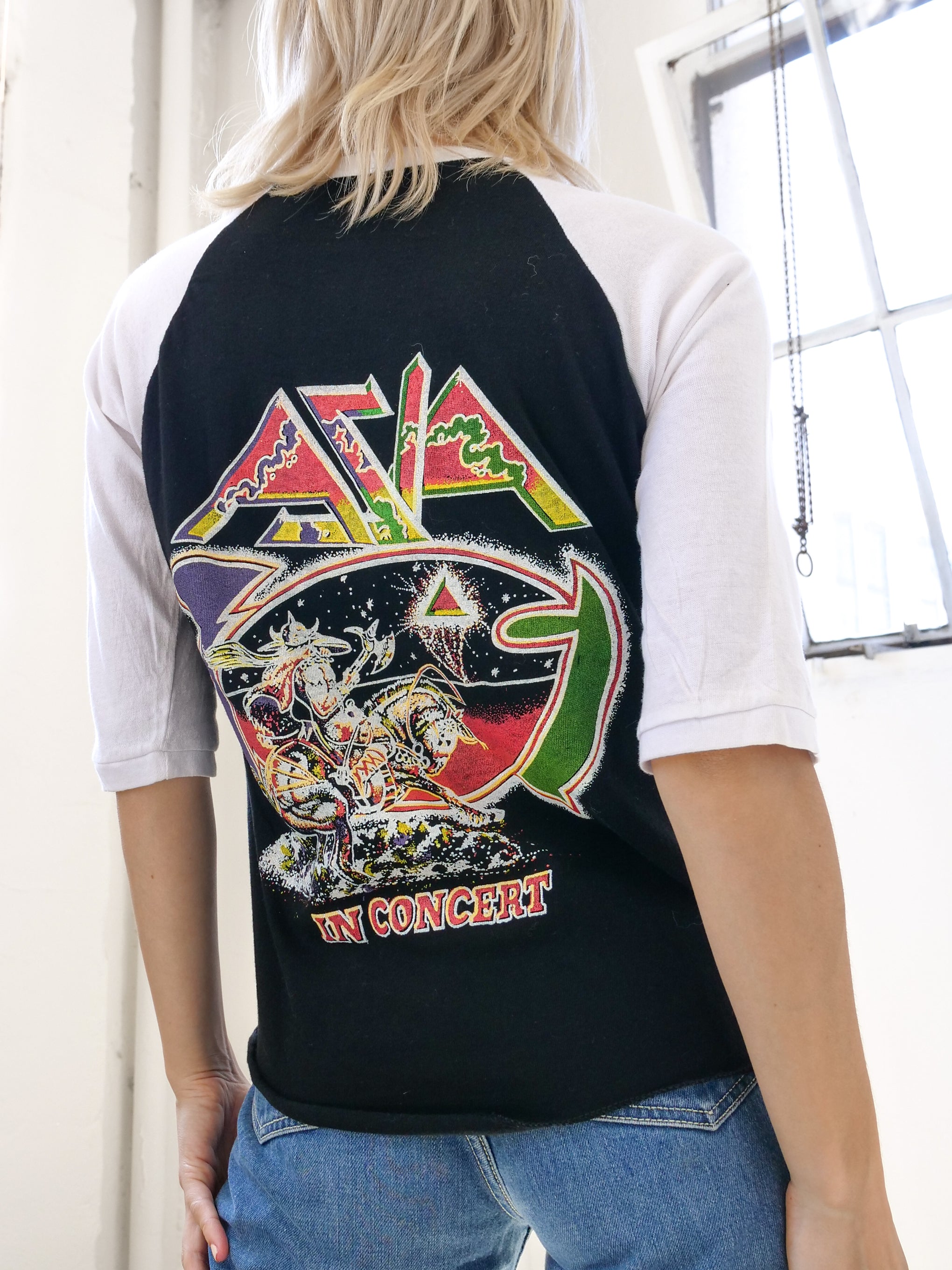 ビンテージ ASIA Tour 1982 Tシャツ エイジア コピーライト入り-