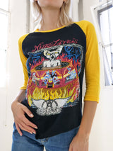 Aerosmith Nine Lives Concert Tee T-shirt arcadeshops.com