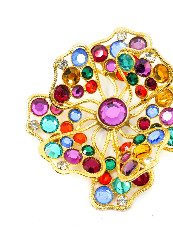 Kenneth Jay Lane Flower Earrings Accessory arcadeshops.com