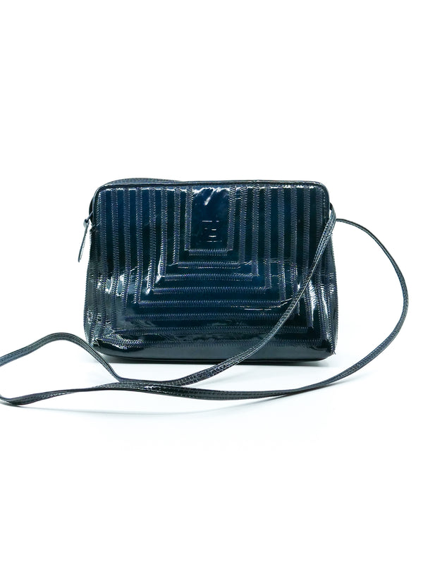 Fendi Patent Leather Crossbody Accessory arcadeshops.com