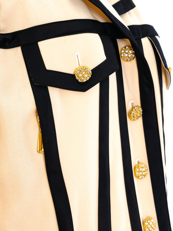 Escada Ribbon Trimmed Cropped Jacket Jacket arcadeshops.com