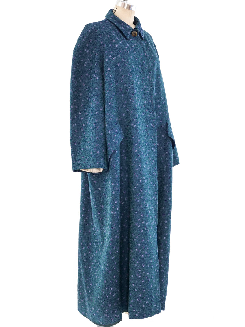 Jean Paul Gaultier Floral Brocade Coat Outerwear arcadeshops.com