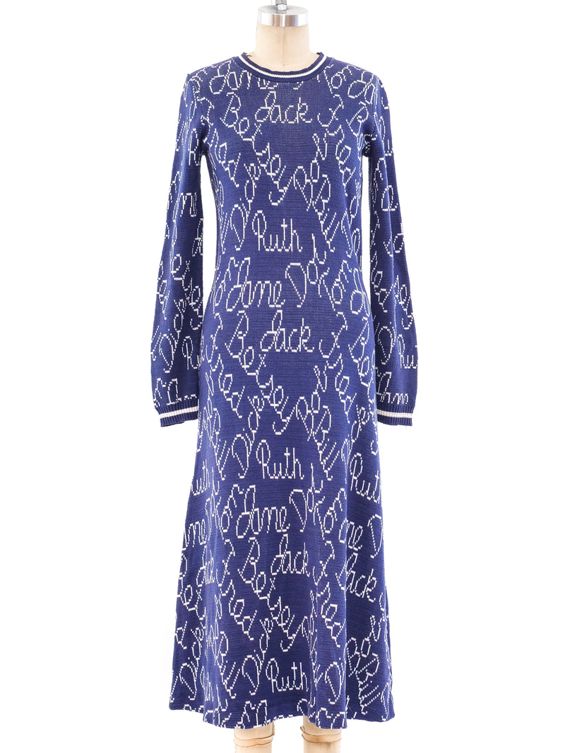 Betsey Johnson Signature Sweater Dress Dress arcadeshops.com