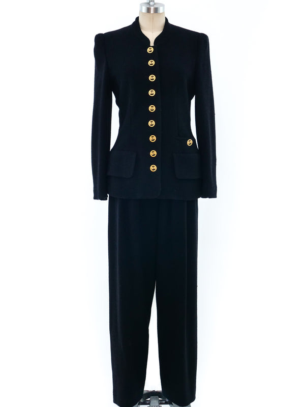 Sonia Rykiel Boucle Knit Suit Suit arcadeshops.com