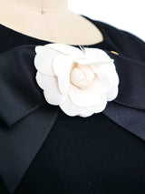 Chanel Crepe Coat Dress Dress arcadeshops.com