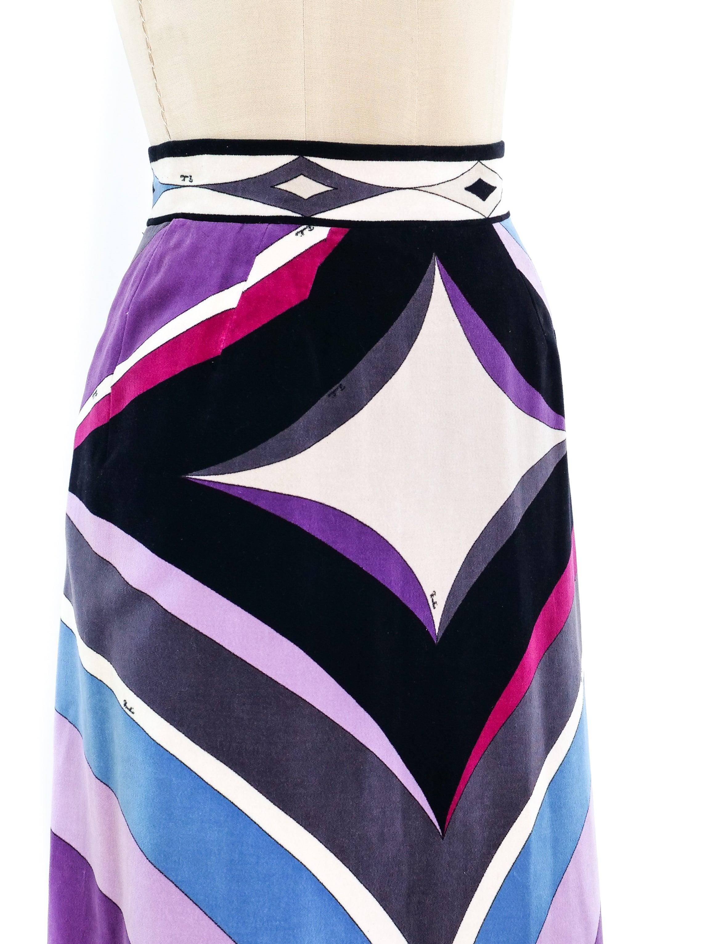 Pucci Velvet Skirt