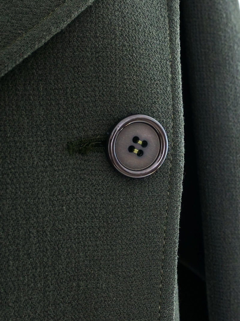 Oscar de la Renta Wool Crepe Jacket Jacket arcadeshops.com