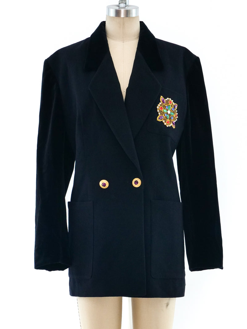 Louis Feraud Embellished Jacket Jacket arcadeshops.com