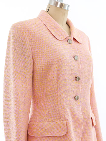 Chanel Pink Tweed Suit – hk-vintage