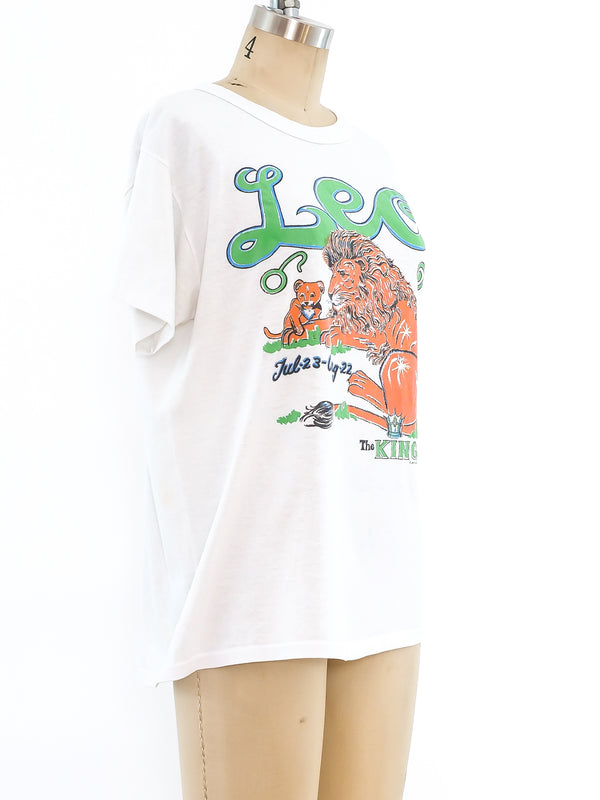 Leo Graphic Tee T-shirt arcadeshops.com