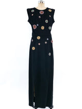 Traina Norell Embellished Sleeveless Dress Dress arcadeshops.com