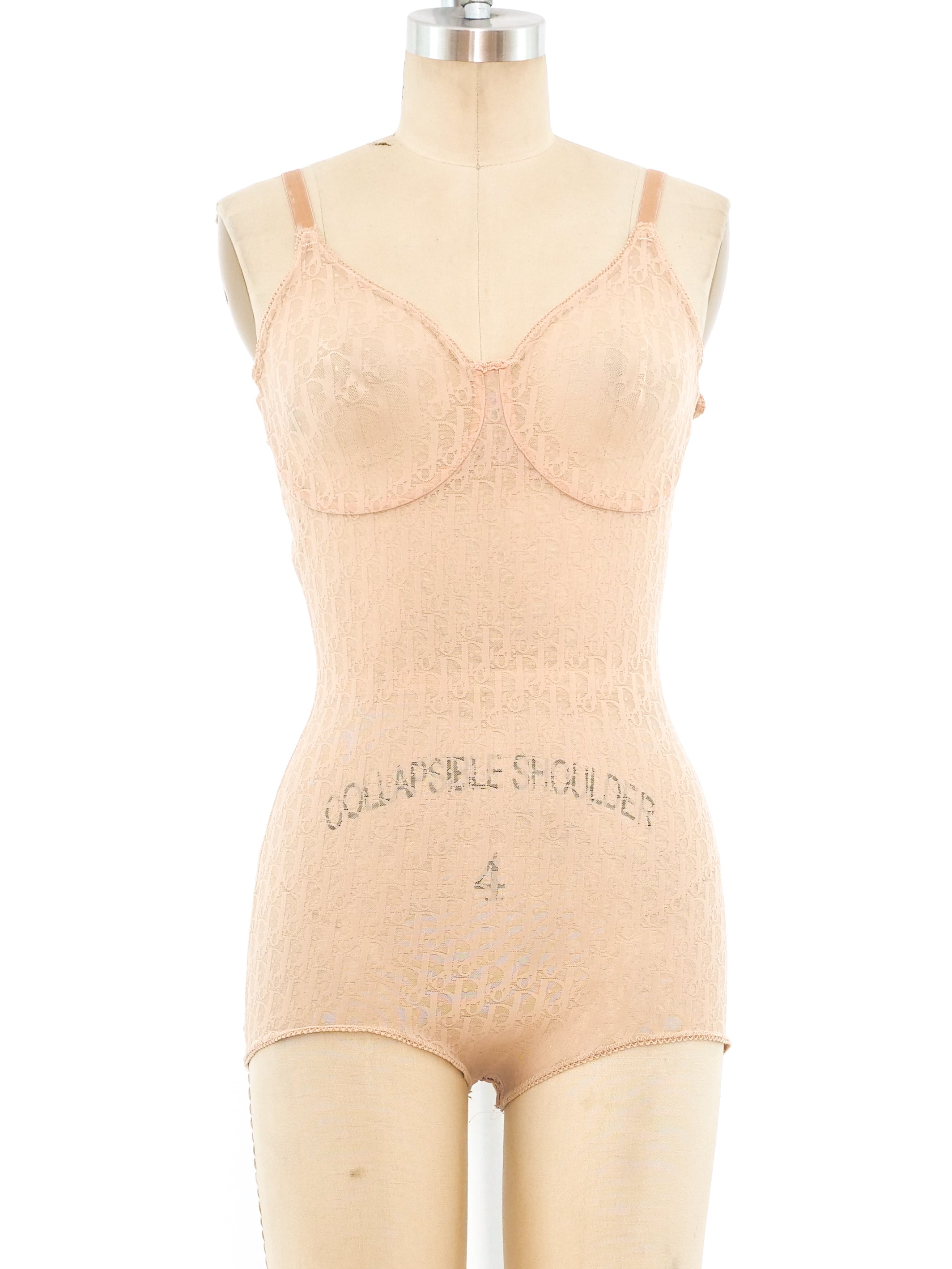 Christian Dior Oblique Logo Bodysuit Christian Dior Oblique Logo Bodysuit