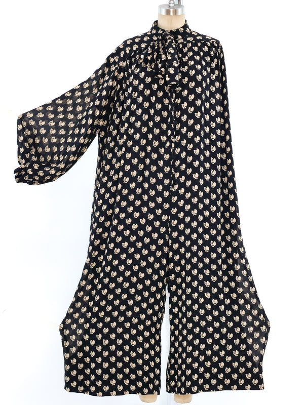 Christian Lacroix Printed Palazzo Jumpsuit Suit arcadeshops.com