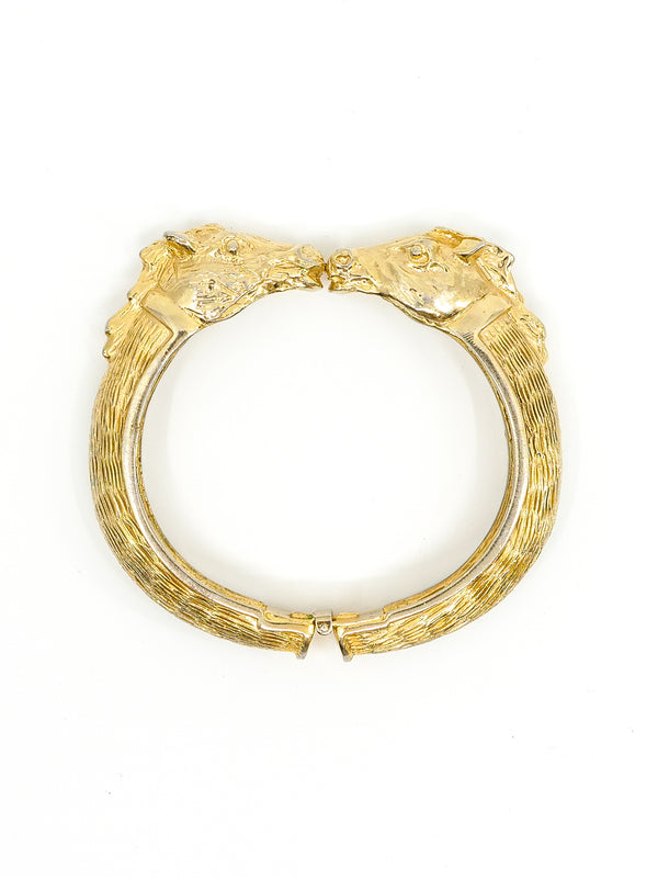 Double Horse Head Bracelet Accessory arcadeshops.com