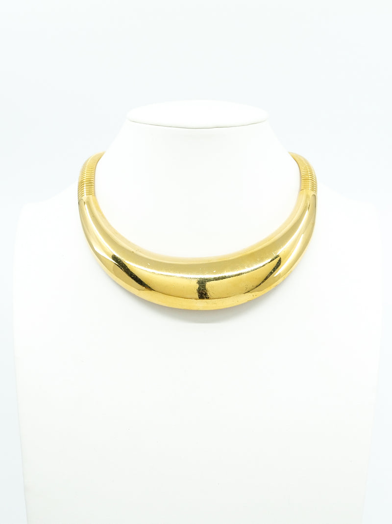 Givenchy Goldtone Collar Necklace Accessory arcadeshops.com