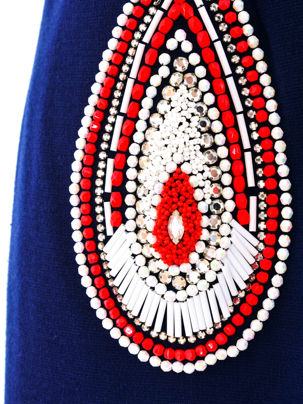 Mr Blackwell Bead Embellished Dress Dress arcadeshops.com