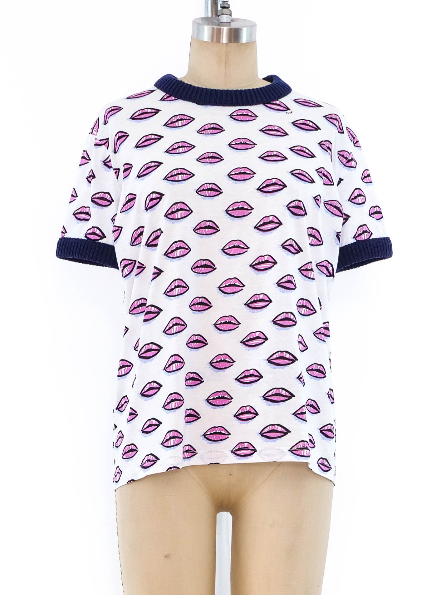 PRADA - PRADA Lip Print T-shirt プラダ リップ プリントT