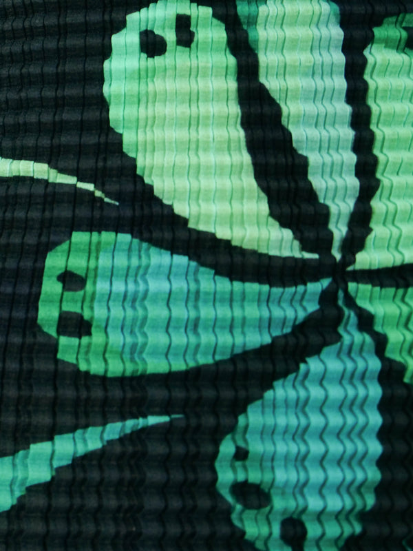 Issey Miyake Floral Pleated Top Top arcadeshops.com