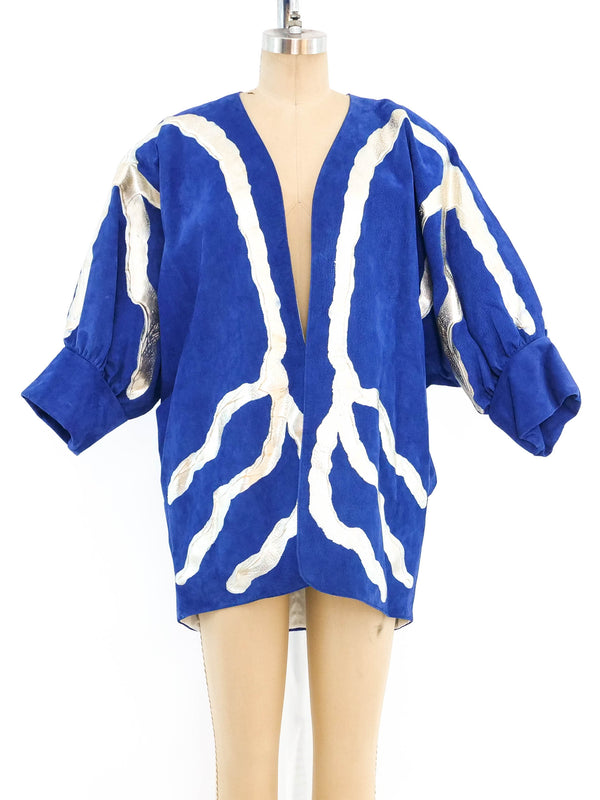 Terry and Toni Painted Suede Jacket Jacket arcadeshops.com