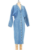 Denim Coat Dress Dress arcadeshops.com