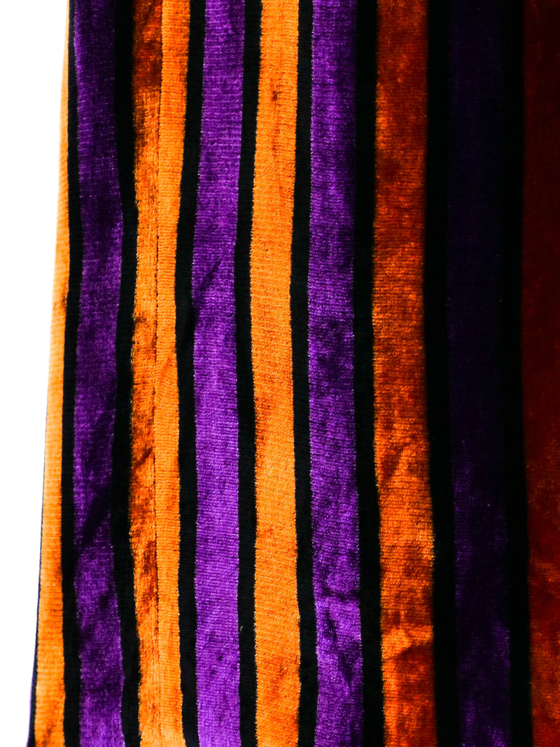 Givenchy Striped Velvet Skirt Bottom arcadeshops.com