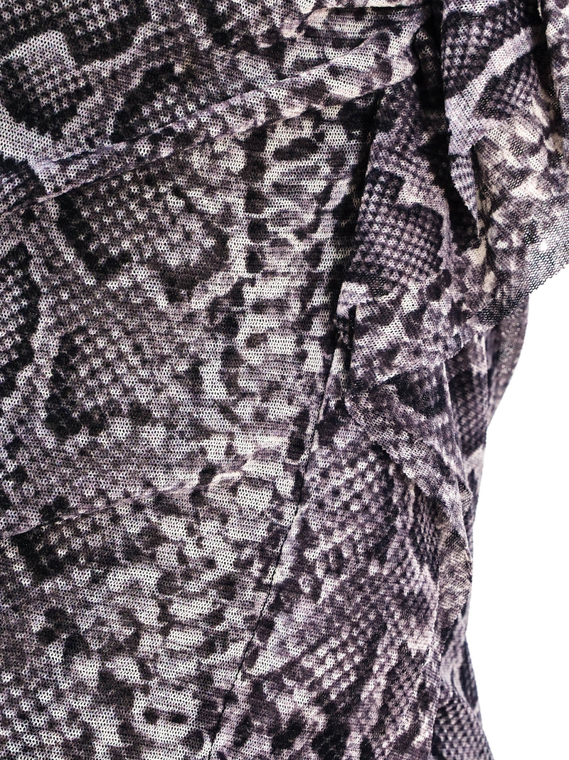 Jean Paul Gaultier Ruffled Net Dress Dress arcadeshops.com