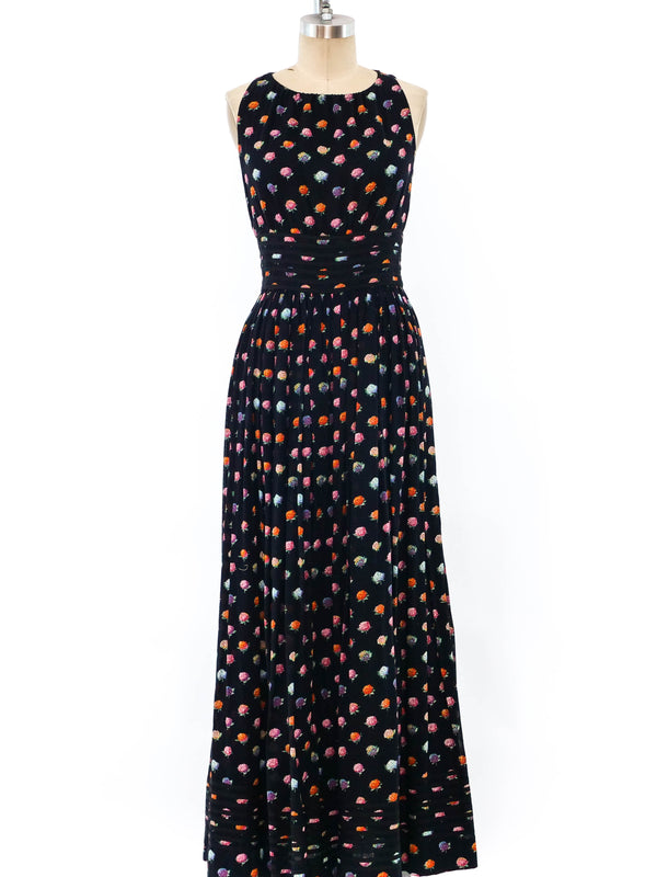Donald Brooks Floral Sleeveless Dress Dress arcadeshops.com