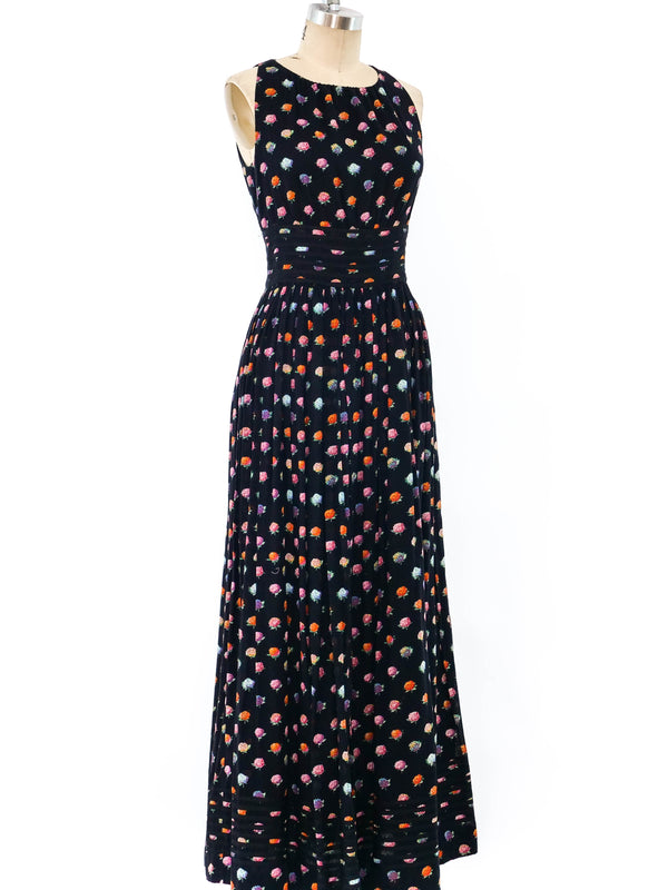 Donald Brooks Floral Sleeveless Dress Dress arcadeshops.com