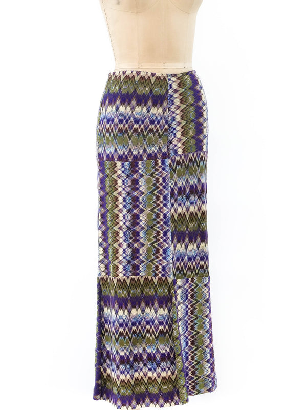 Missoni Patchwork Knit Skirt Bottom arcadeshops.com