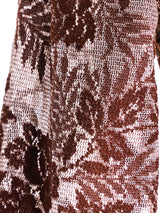 Floral Knit Bodysuit Suit arcadeshops.com