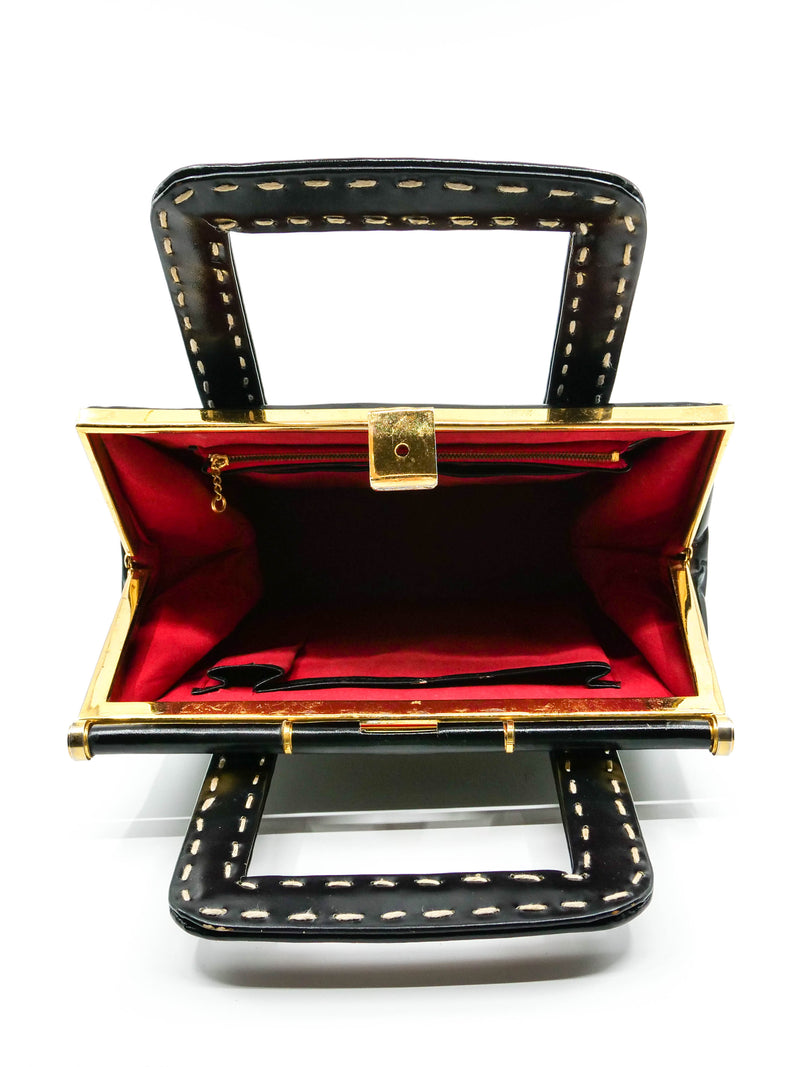 1960's Double Happiness Top Handle Bag Accessory arcadeshops.com