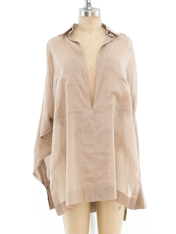 Alaia Vented Back Top Top arcadeshops.com