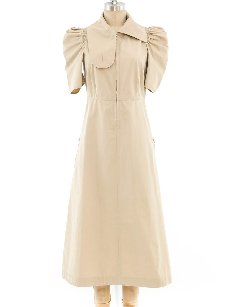 Celine Khaki Dress Dress arcadeshops.com