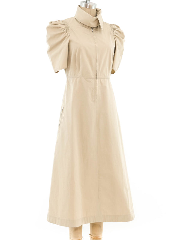 Celine Khaki Dress Dress arcadeshops.com