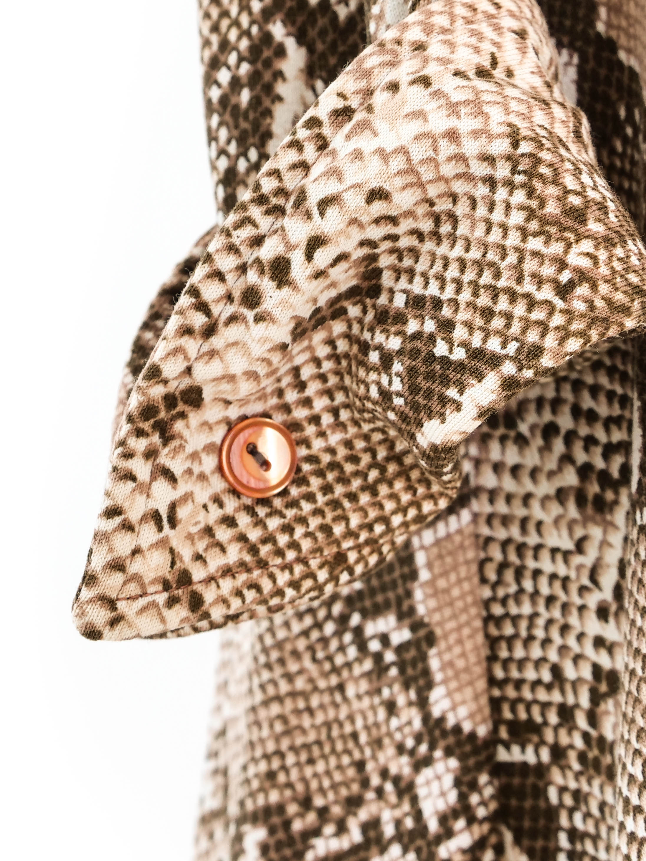 Diane Von Furstenberg Snake Print Wrap Dress