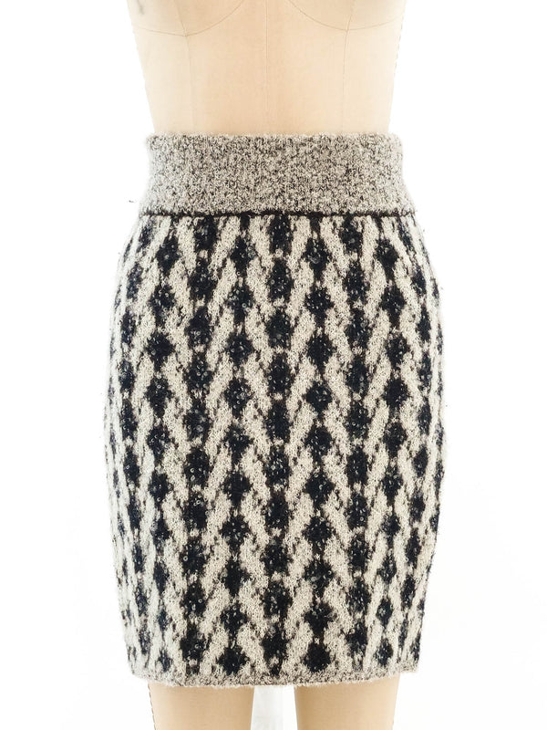 Issey Miyake Knit Skirt Bottom arcadeshops.com