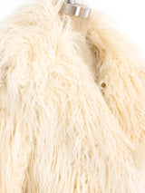 Paco Rabanne Faux Fur Shag Coat Outerwear arcadeshops.com