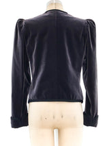 Yves Saint Laurent Velvet Jacket Jacket arcadeshops.com