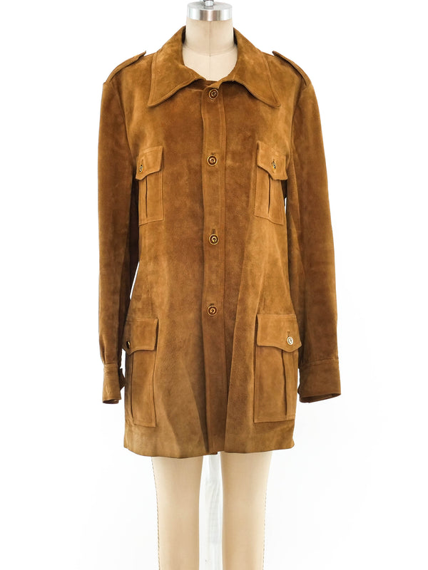 Gucci Suede Jacket Jacket arcadeshops.com